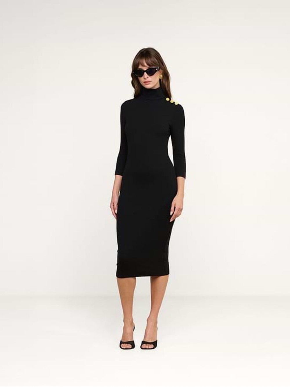 L’agence NWT Voletta Turtleneck Knit Dress – Size L